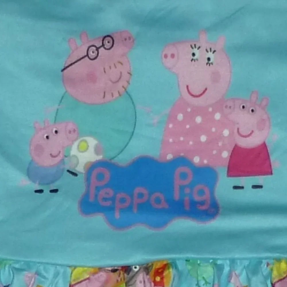 Boutique Peppa Pig Girls Sleeveless Ruffle Dress